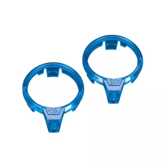 LED lens, motor, blue (left & right)