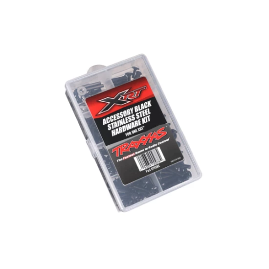 Hardware kit, black stainless steel, XRT (contains all stainless steel hardware used on XRT)