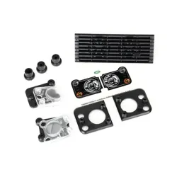 Grill, Land Rover Defender/ grill mount (3)/ headlight housi
