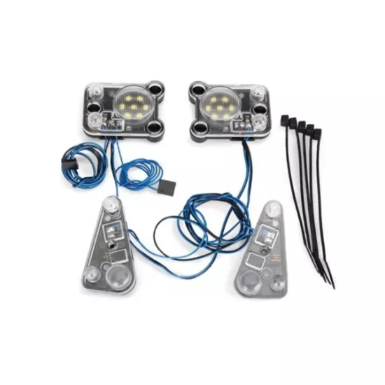 LED headlight/tail light kit (fits #8011 body, req. #8028 PS