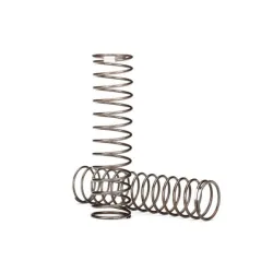 Springs, shock (natural finish(GTS)(0.30 rate, white stripe), #TRX8043