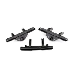 Bumper mounts, front & rear/ bumper mount, rear (offset)