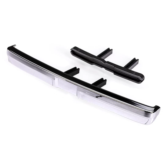 Bumper, front (chrome)/ bumper mount (2)/ 3x10 BCS (2)