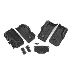 Fenders, inner, front & rear (2 each)/ rock light covers (8)/ battery plate/ 3x8