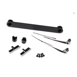Door handles, left & right/ windshield wipers, left & right/ retainers (3)/ 1.6x
