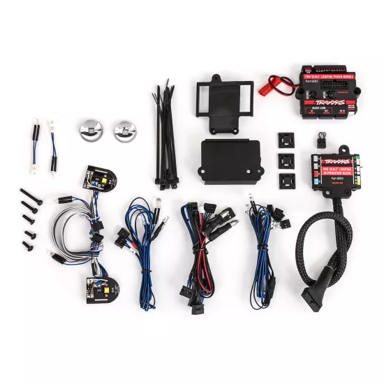 Pro Scale LED light set, TRX-4 Chevrolet Blazer (1969 & 1972), complete with power module (contains headlights, tail lights, side marker lights, & distribution block) (fits #9111 or 9112 body)
