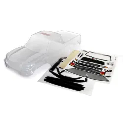 Body, TRX-4 Sport (clear, trimmed, requires painting)/ window masks/ decal sheet