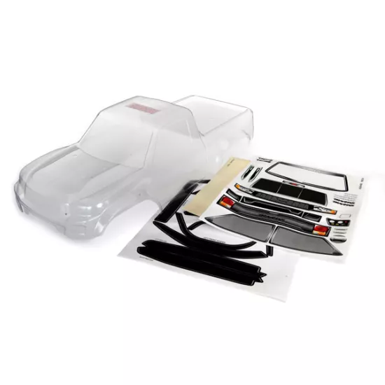 Body, TRX-4 Sport (clear, trimmed, requires painting)/ window masks/ decal sheet