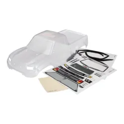 Body, TRX-4 Sport (clear, trimmed, die-cut for LED light kit, requires painting)