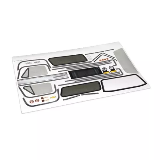 Decal sheet, Chevrolet Blazer (1979), TRX8131