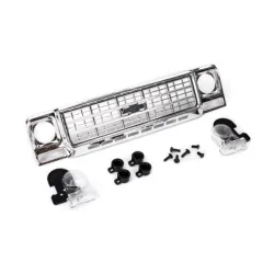 Grille, Chevrolet Blazer (1979)/ grille retainers (4)/ headlight housing (2)/ le, TRX8134