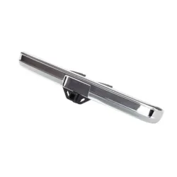 Bumper, rear (chrome)/ bumper mount/ 3x8 BCS (2), TRX8136