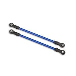 Suspension links, rear upper, blue (2) (5x115mm, powder coated steel) (assembled
