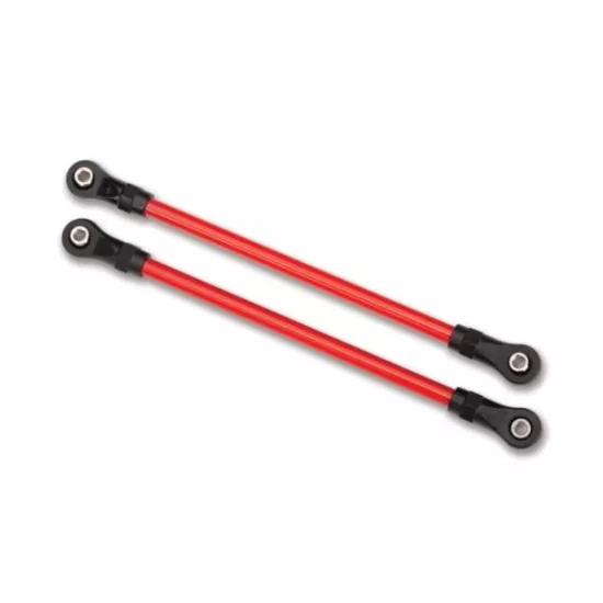 Suspension links, rear lower, red (2) (5x115mm, powder coated steel) (assembled