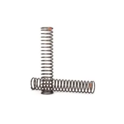 Springs, shock, long (natural finish) (GTS) (0.39 rate, orange stripe) (for use, TRX8154