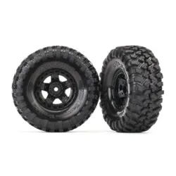 Tires and wheels, assembled, glued (TRX-4 Sport wheels, Canyon Trail 1.9 tires)