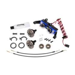 Differential, locking, front and rear (assembled) (includes T-Lock cables and se