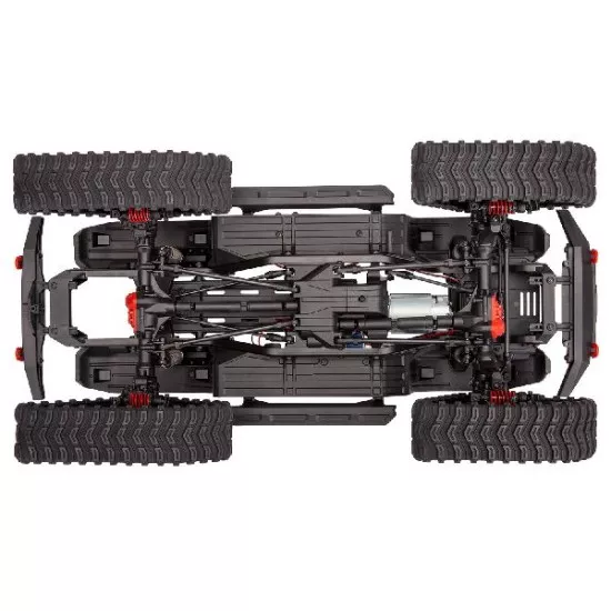 Traxxas TRX-4 Sport oranje met rups banden zonder accu en lader