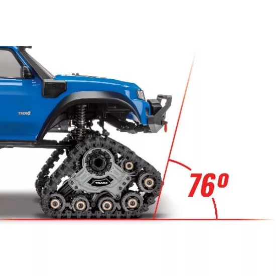 Traxxas TRX-4 Sport oranje met rups banden zonder accu en lader