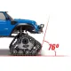Traxxas TRX-4 Sport oranje met rups banden zonder accu en lader