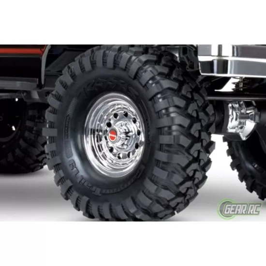 Traxxas TRX-4 Ford Bronco 1979 Crawler rood zonder clips