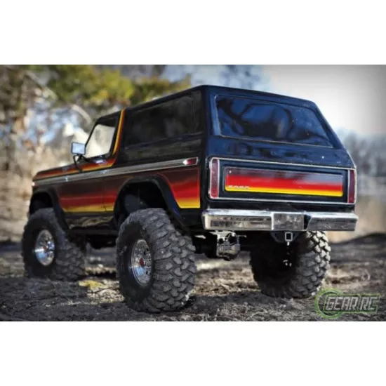 Traxxas TRX-4 Ford Bronco 1979 Crawler rood zonder clips