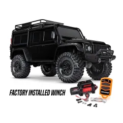 Traxxas Land Rover Defender Crawler zwart met lier