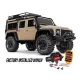 Traxxas Land Rover Defender Crawler sand kleur met lier
