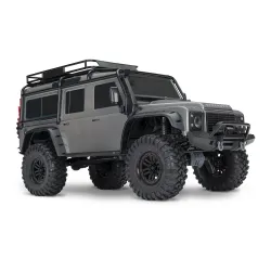 Traxxas Land Rover Defender Crawler silver kleur met lier