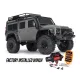 Traxxas Land Rover Defender Crawler silver kleur met lier