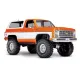 Traxxas TRX-4 Chevy K5 Blazer Crawler TQi XL-5 oranje zonder batterij en lader