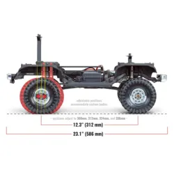 Traxxas TRX-4 1979 Chevrolet Blazer Clipless Crawler Red