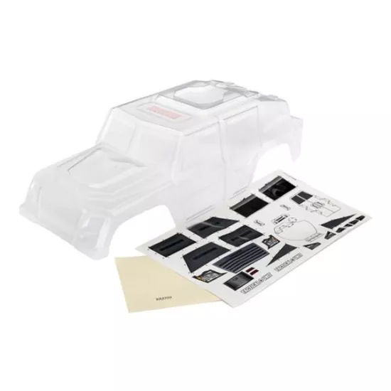 Body, Tactical Unit (clear, requires painting)/ decals