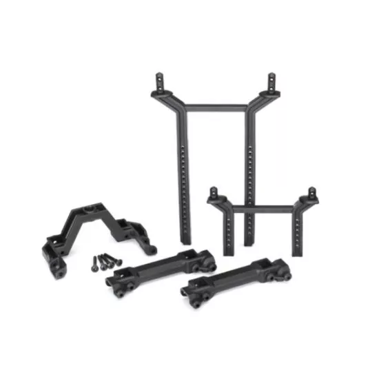 Body mounts & posts, front & rear (complete set), TRX8215