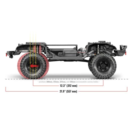 Traxxas TRX-4 Sport Clipless Crawler Blue