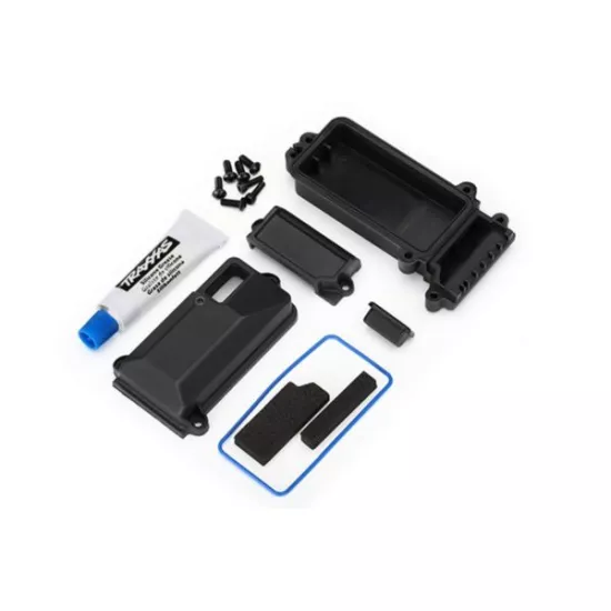 Box, receiver (sealed)/ wire cover/ foam pads/ silicone grea, TRX8224
