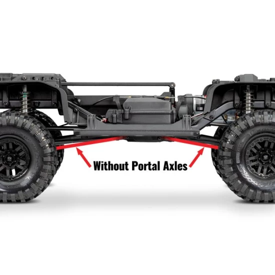 Traxxas Land Rover Defender Crawler Clipless Red