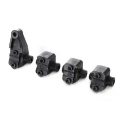 Axle mount set (complete) (front & rear) (for suspension lin, TRX8227