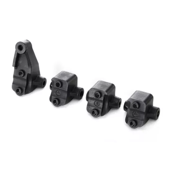 Axle mount set (complete) (front & rear) (for suspension lin, TRX8227