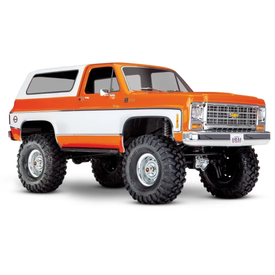 Traxxas TRX-4 Chevy Blazer 1979 Crawler oranje zonder clips