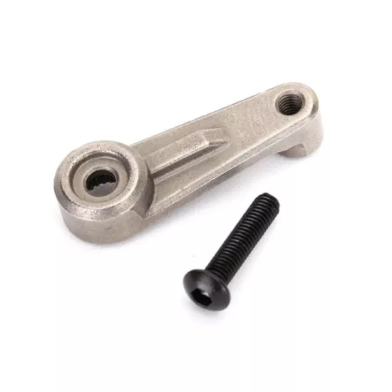 Servo horn, steering, metal/ 3x14 BCS (1)
