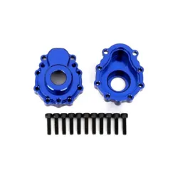 Portal housings, outer, 6061-T6 aluminum (blue-anodized) (2)/ 2.5x10 CS (12)