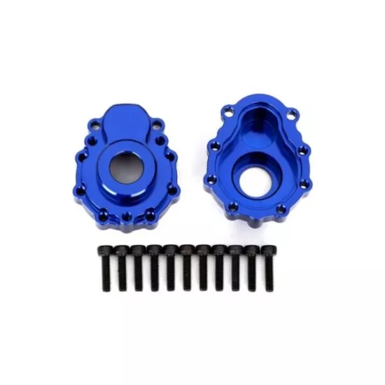 Portal housings, outer, 6061-T6 aluminum (blue-anodized) (2)/ 2.5x10 CS (12)