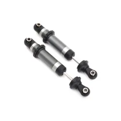 Shocks, GTS, silver aluminum (assembled with spring retainer, TRX8260