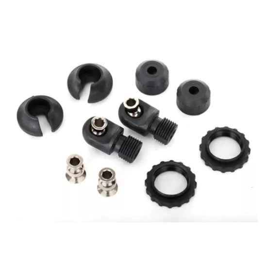 Caps & spring retainers, GTS shocks (upper cap (2)/ hollow b, TRX8264