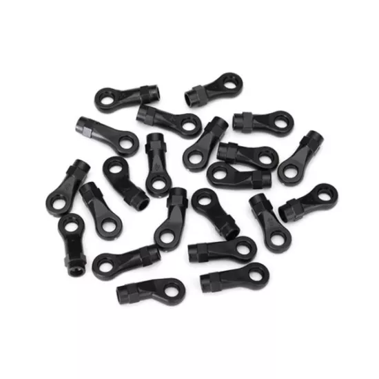 Rod end set, complete (standard (10), angled 10-degrees (8),, TRX8275