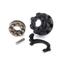 Carrier, differential/ differential slider/ T-Lock fork, TRX8281