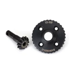 Ring gear, differential/ pinion gear, differential (overdrive, machined)