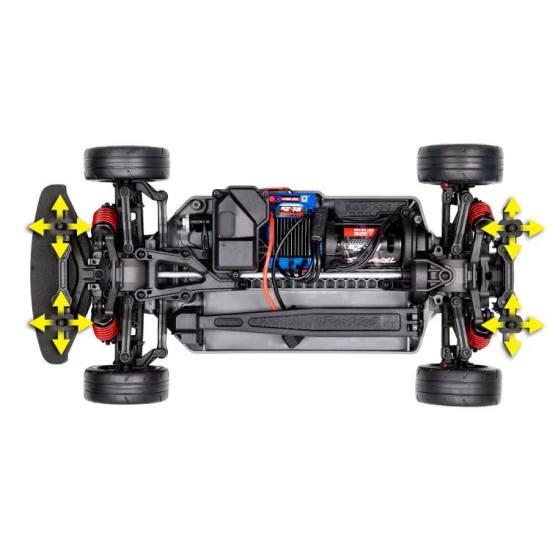Traxxas 1/10 Schaal 4-Tec 2.0 Borstelloos AWD Chassis