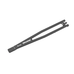Battery hold-down, 6061-T6 aluminum (gray-anodized)